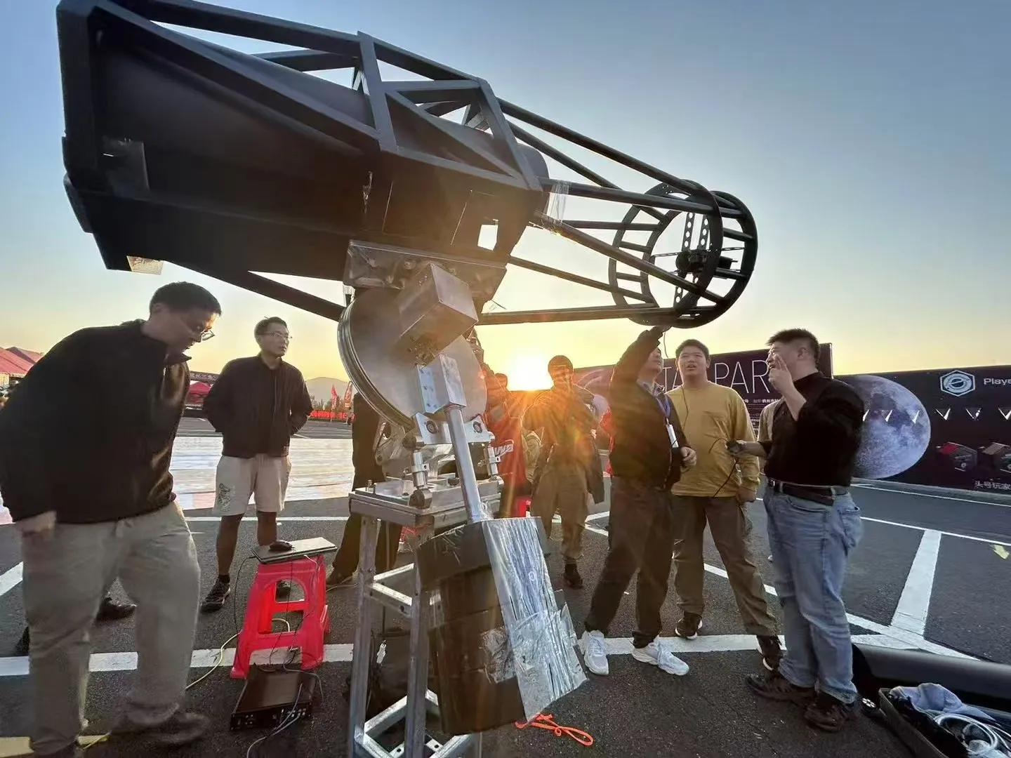 All-sky telescope in action